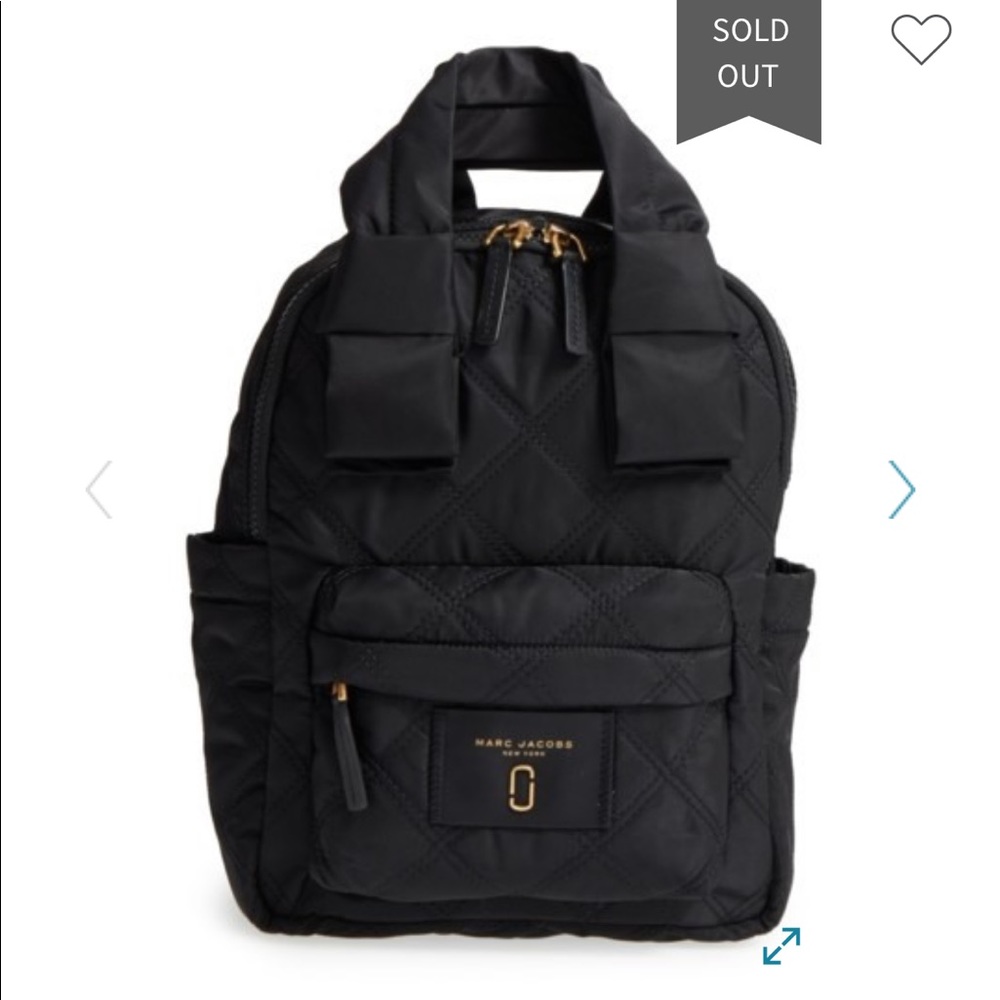 Marc Jacobs Diamond Quilted Top Handle Backpack